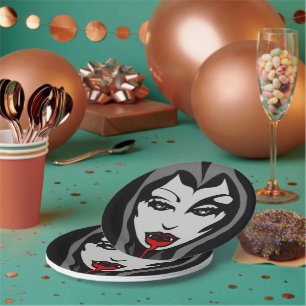 Platos de Halloween Festivos Platos de Papel de Va
