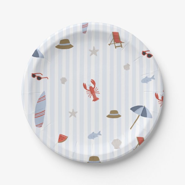 Platos de la Costa de Nueva Inglaterra Cabo Cod Co (Anverso)