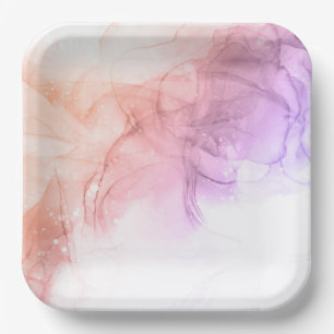 Platos de papel cuadrados de 22,9 cm