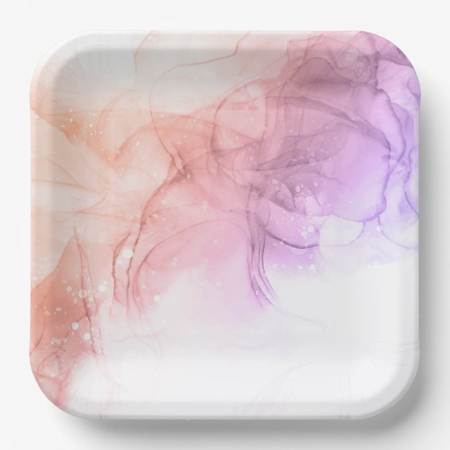 Platos de papel cuadrados de 22,9 cm (Anverso)