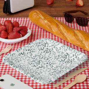 Platos de Papel Cuadrados Fiesta con Estilo Li