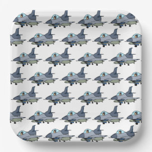 Platos de papel de avión de combate, Piloto de la 