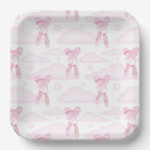 Platos de papel de ballet, Fiesta de baile de bail