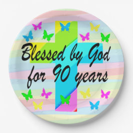 PLATOS DE PAPEL DE CUMPLEAÑOS NACIONALES DE bonito