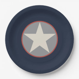 Platos de Papel de Despedida Militar Duty Calls