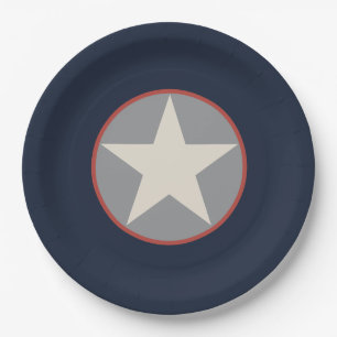 Platos de Papel de Despedida Militar Duty Calls