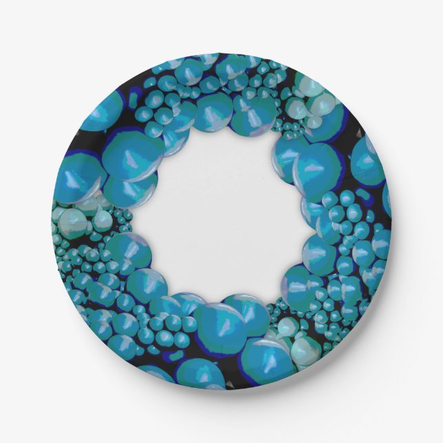 PLATOS DE PAPEL DE FOTOS VERDES DEL ARCHIVO DE BAL (Anverso)