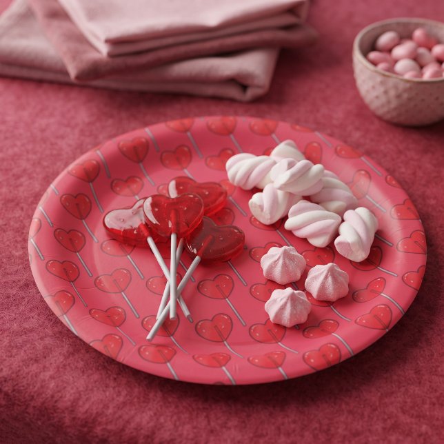 Platos de papel de piruleta (Subido por el creador)