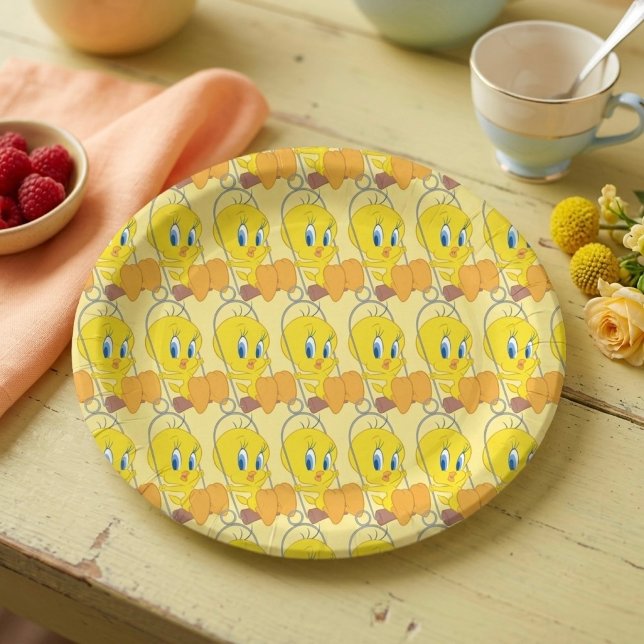 Platos de papel de Tweety (Subido por el creador)