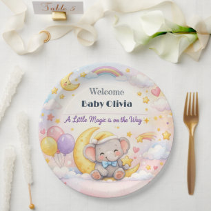 Platos de Papel Desechables Boda Día de Acción de 