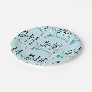 PLATOS DE PAPEL - EL GINEBRA ES MÁS BARATO QUE LA