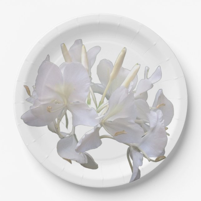 Platos de papel Ginger Lily (Anverso)