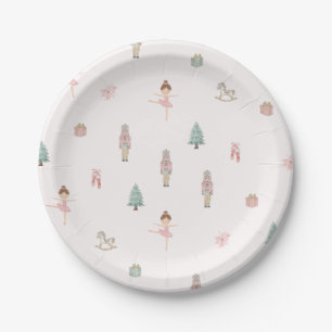 Platos de papel para baby shower del Cascanueces b