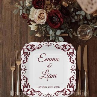 Platos de Papel para Boda Rústica Mexicana – Papel