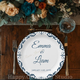 Platos de Papel para Boda Rústica Mexicana – Papel