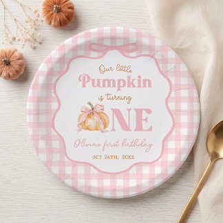 Platos de papel para cumpleaños de niña de color r
