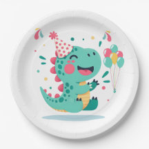 Platos de papel para cumpleaños de niños | Vajilla
