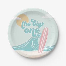 Platos de papel para cumpleaños de The Big One Pin