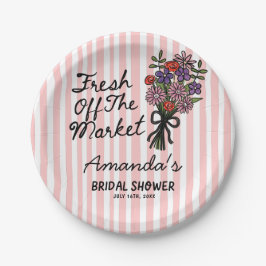 Platos de papel para despedida de soltera