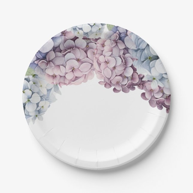 Platos de papel para despedida de soltera con hort (Anverso)