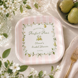 Platos de papel para despedida de soltera Perfect 
