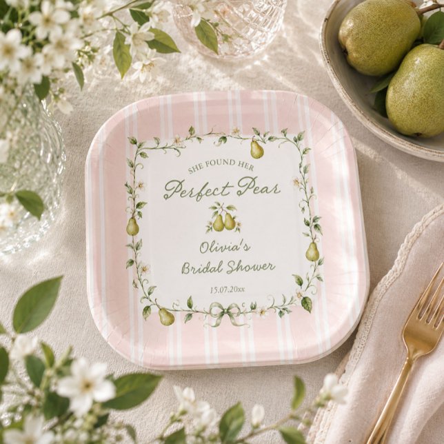 Platos de papel para despedida de soltera Perfect  (Subido por el creador)