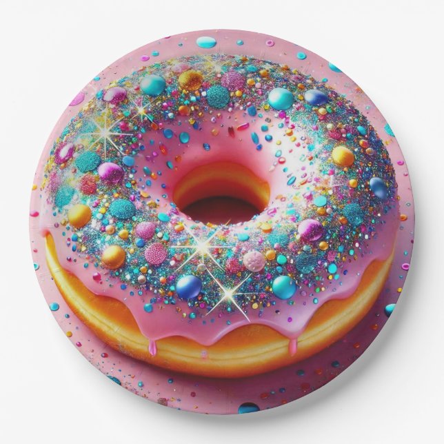 Platos de papel para donas! (Anverso)