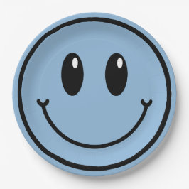 Platos de papel para el 1er cumpleaños de One Happ