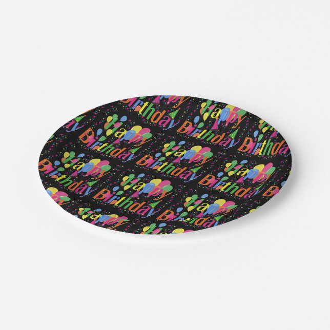 Platos de papel para feliz cumpleaños (Angular)