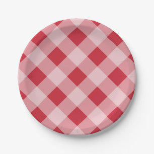 Platos de papel para fiesta de barbacoa con picnic