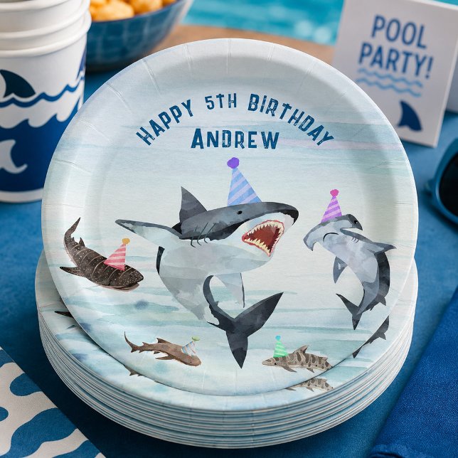 Platos de papel para fiesta de cumpleaños con tibu (Subido por el creador)