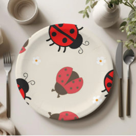 Platos de papel para fiesta de cumpleaños de Daisy