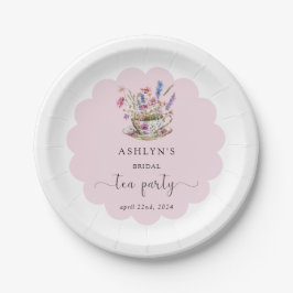 Platos de Papel para Fiesta de Té de Despedida de 