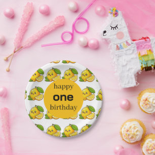 Platos de Papel para Fiestas Cumpleaños Decoración