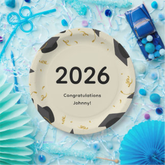 Platos de Papel para Graduación 2026