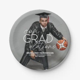 Platos de papel para graduación ConGRADulaciones