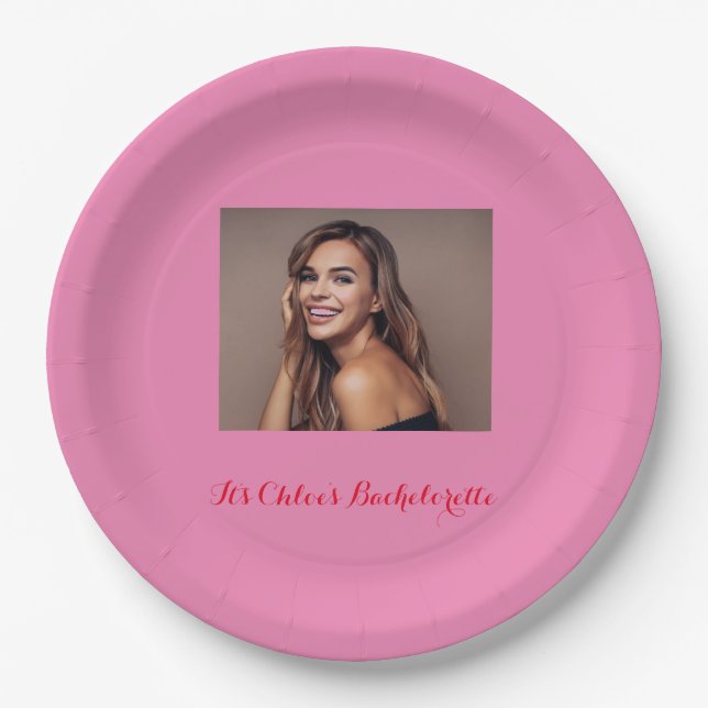 platos de papel para soltera (Anverso)