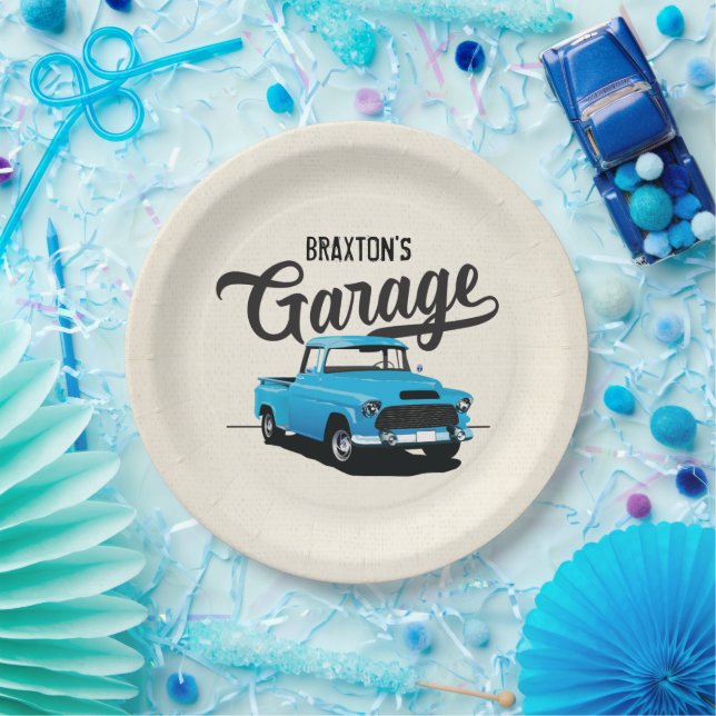Platos de papel personalizados para cumpleaños de  (Fiesta)