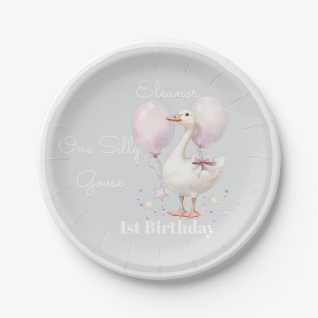 Platos de papel personalizados para decoración de  (Anverso)
