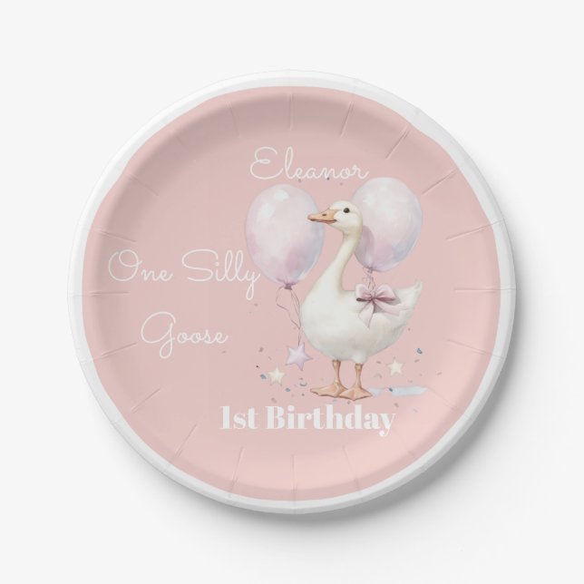 Platos de papel personalizados para decoración de  (Anverso)