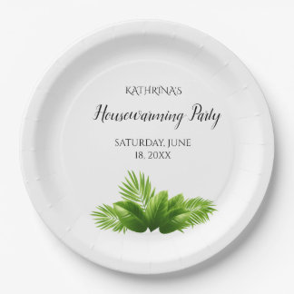 Platos de papel personalizados para fiesta de inau