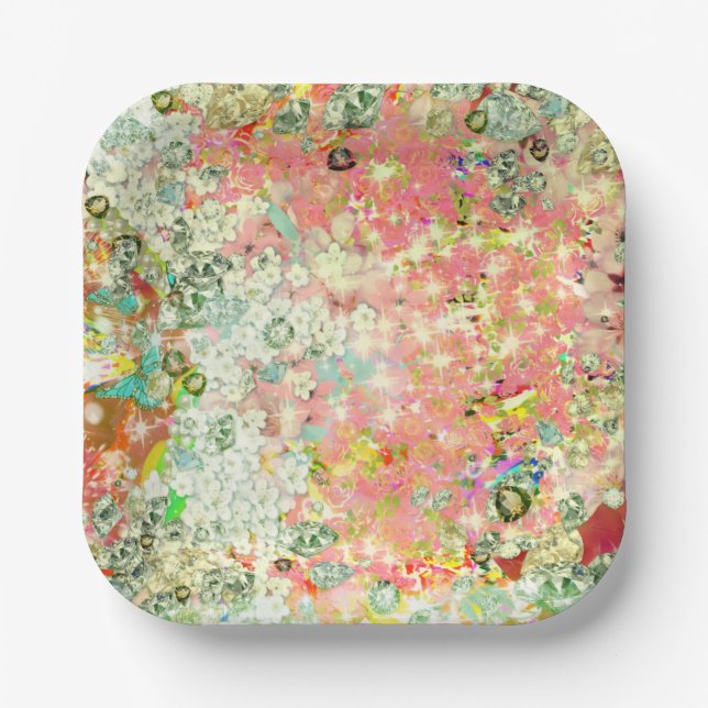 Platos de papel Princess Time (Anverso)