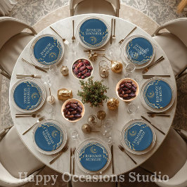 Platos de papel Ramadan Kareem Ramadan Mubarak