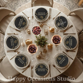 Platos de papel Ramadan Kareem Ramadan Mubarak