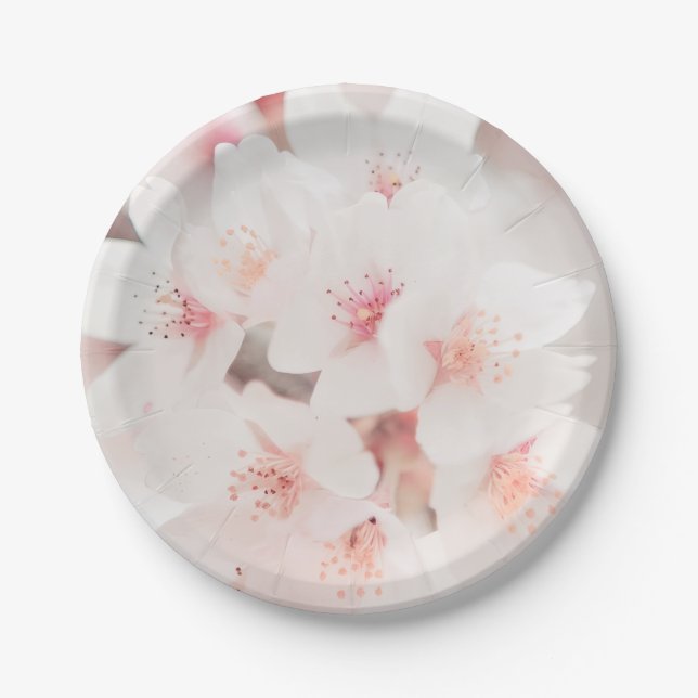 Platos de papel redondos de 17,8 cm (Anverso)