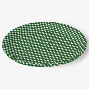PLATOS DE PAPEL VERDE CHEX 16-NAVIDADES