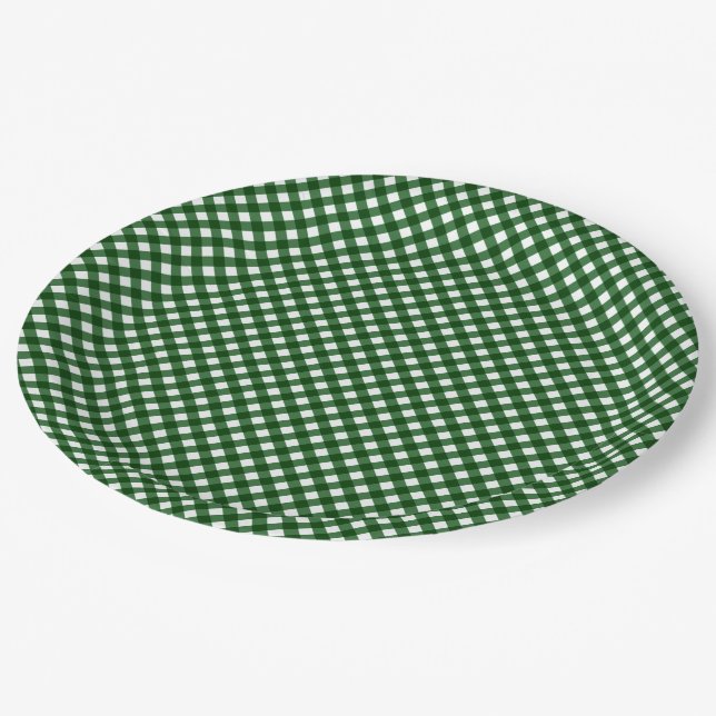PLATOS DE PAPEL VERDE CHEX 16-NAVIDADES (Angular)