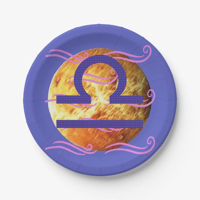 Platos de postre de Libra (Anverso)