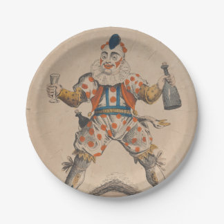 Platos de postre de payaso