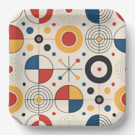 Platos diseño geométrico